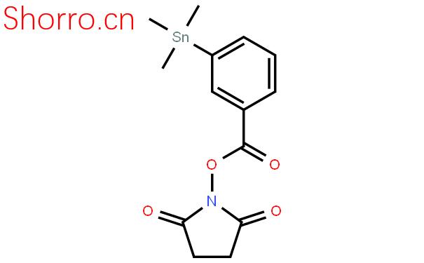 N-琥珀酰亞胺基3-(三甲基錫烷基)甲酸酯結構式圖片|122856-01-3結構式圖片