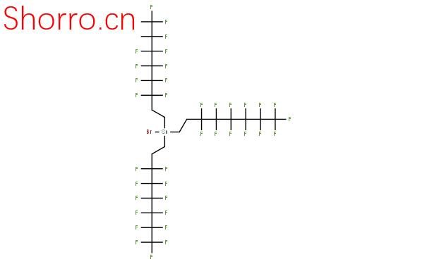 三(3,3,4,4,5,5,6,6,7,7,8,8,8-全氟辛基)溴化錫結構式圖片|175354-31-1結構式圖片