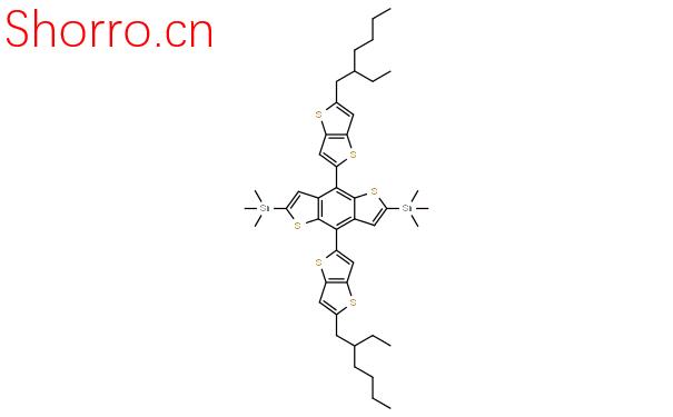 2,6-二(三甲基錫)-4,8-二(5-(2-乙基己基)噻吩-2-基)-并并二噻吩結(jié)構(gòu)式圖片|1444200-40-1結(jié)構(gòu)式圖片