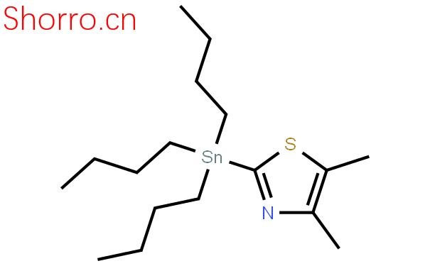 4,5-二甲基-2-(三丁基錫烷基)噻唑結(jié)構(gòu)式圖片|938181-92-1結(jié)構(gòu)式圖片