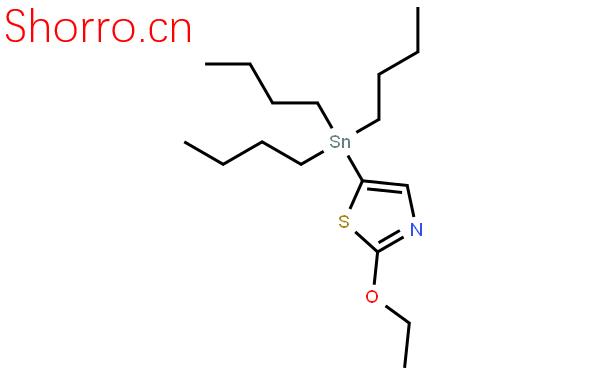 2-乙氧基-5-(三丁基錫烷基)噻唑結(jié)構(gòu)式圖片|446285-61-6結(jié)構(gòu)式圖片