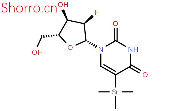 2'-脫氧-2'-氟-5-(三甲基錫烷基)尿苷結(jié)構(gòu)式圖片|336881-26-6結(jié)構(gòu)式圖片