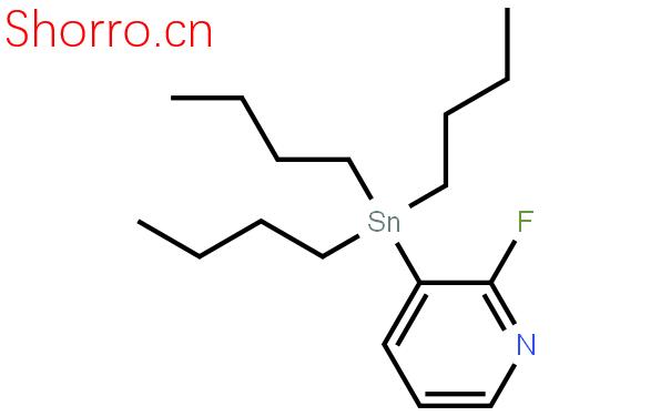 2-氟-3-(三丁基錫)吡啶結(jié)構(gòu)式圖片|155533-81-6結(jié)構(gòu)式圖片