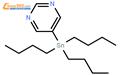 5-三丁基錫基嘧啶結(jié)構(gòu)式圖片|144173-85-3結(jié)構(gòu)式圖片