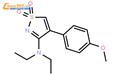 N,N-diethyl-4-(4-methoxyphenyl)-1,1-dioxo-1,2-thiazol-3-amine