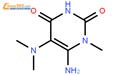 6-氨基-5-(二甲基氨基)-1-甲基嘧啶-2,4(1h,3h)-二酮