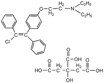 氯米芬檸檬酸鹽